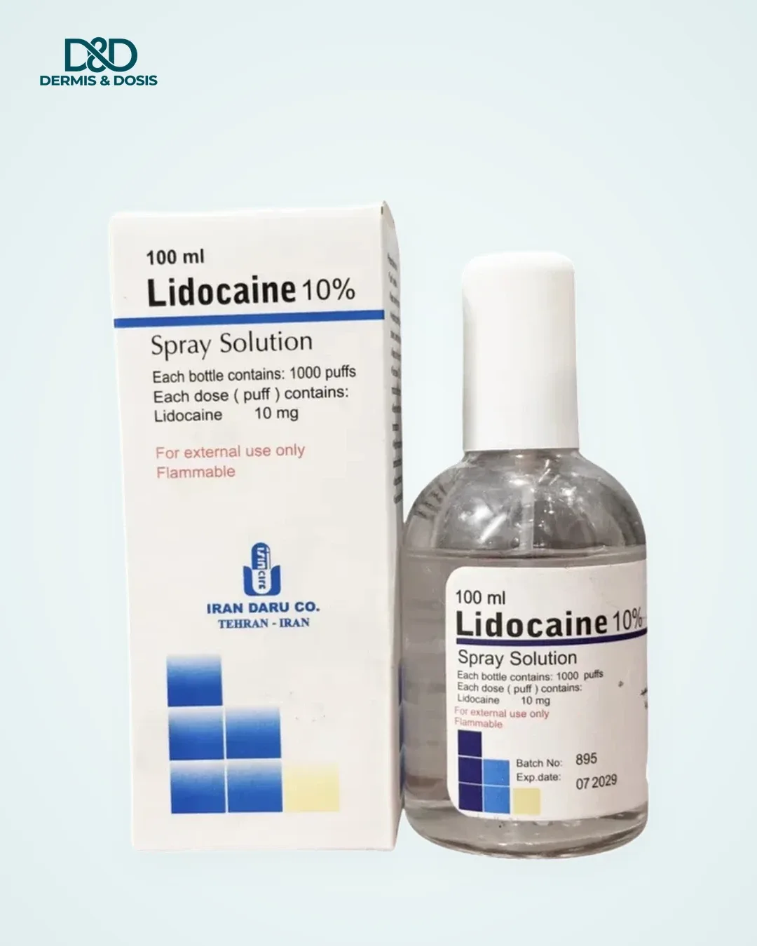Lidocaine 10% Numbing Spray