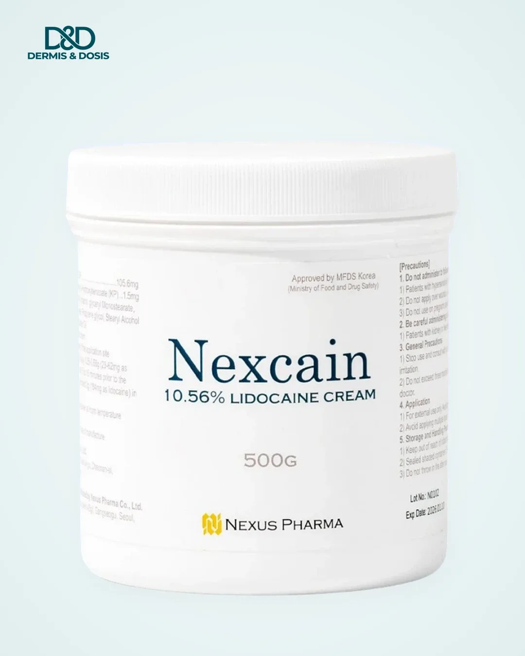 Nexcain 10.56% Numbing Cream